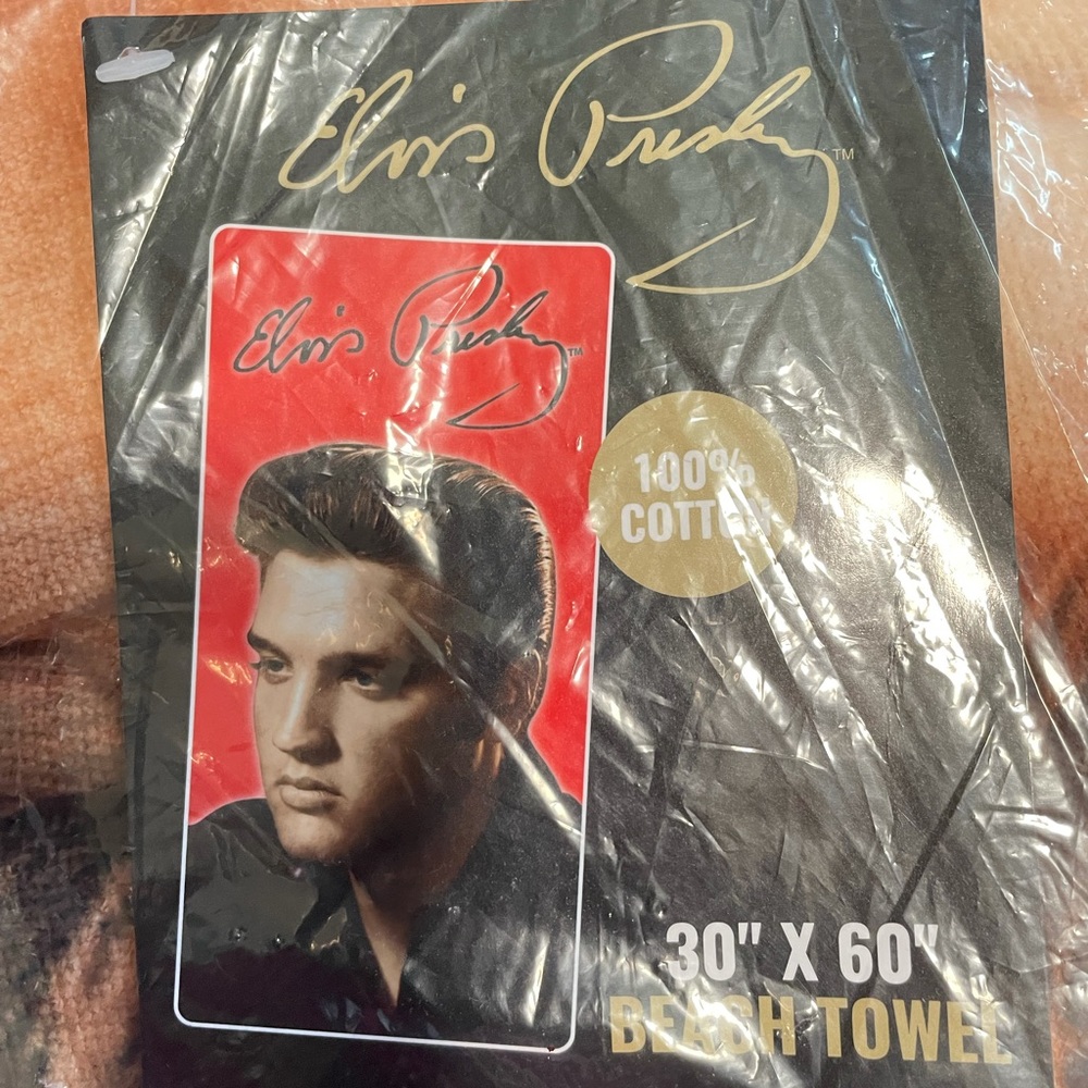 Elvis Presley Beach Towel
